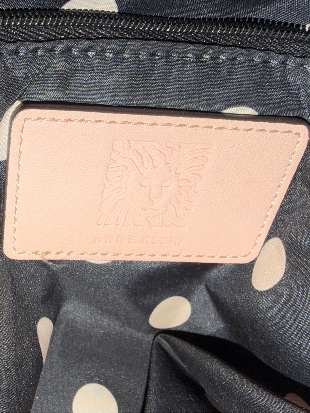 Anne Klein Pink Vegan Pebbled Shoulder Triple Compartment Hobo Shoulder Bag - Picture 3 of 12
